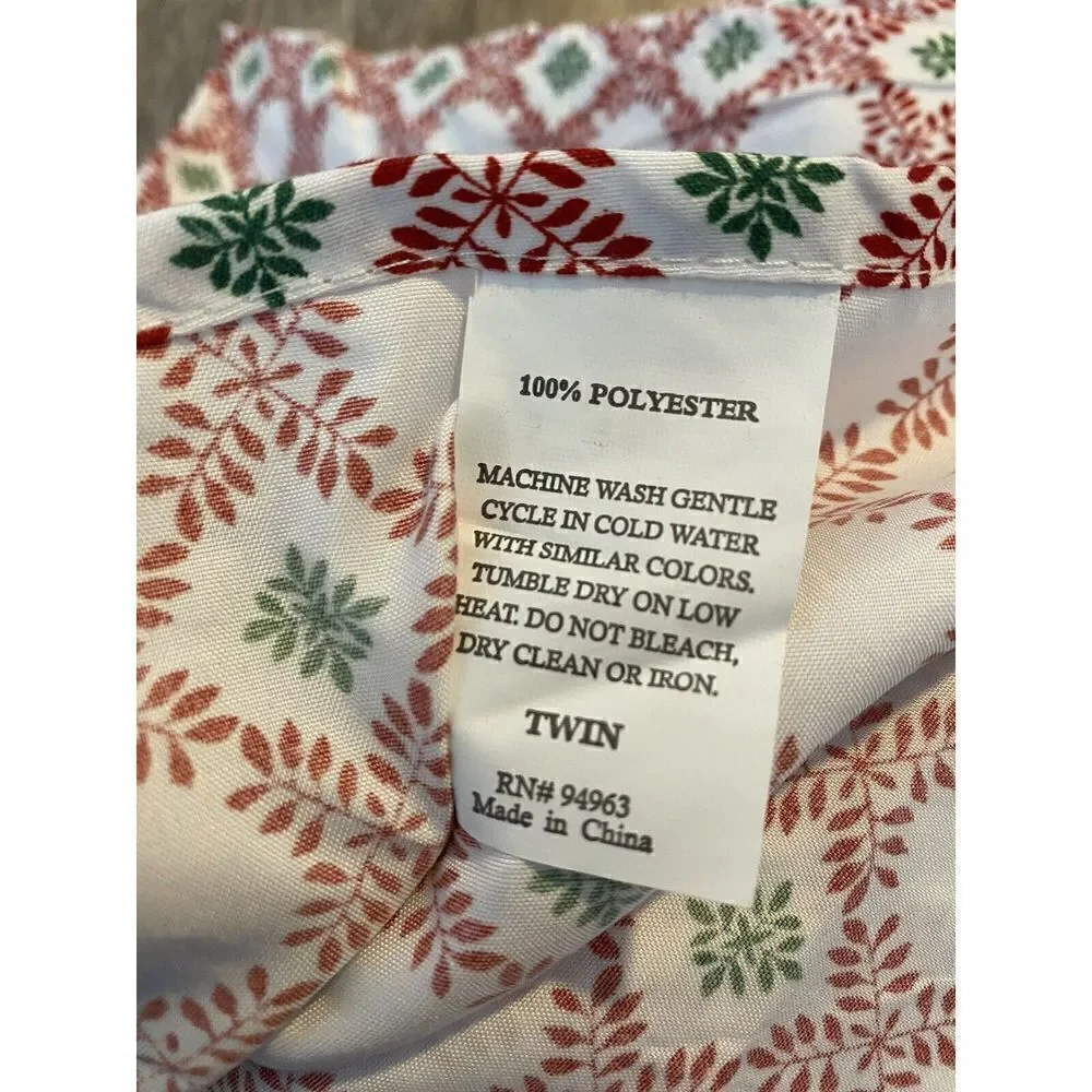 Simple Holiday Bed Flat Top Sheet